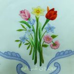 گلدوزی روی بالش – 2