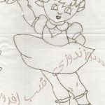 طرح دختر گلفروش و اردک
